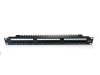 Patch-panel 19 DIGITUS DN-91524U-EC 24xRJ45 U/UTP k.5e 1U czarny prow.