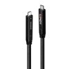 Lindy 43333 kabel USB USB 3.2 Gen 1 (3.1 Gen 1) 10 m USB C Czarny