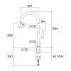 Bateria kuchenna TEKA OVAL 915 czarny