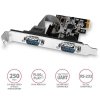Axagon PCEA-S2N adapter Wewnętrzny RS-232
