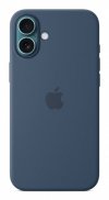 Silikonowe etui Apple z MagSafe Denim, do iPhone'a 16 Plus