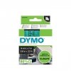 DYMO D1 - Standard Etykiety - Czarny na zielonym - 9mm x 7m