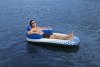 Bestway 43533 pływak basenowy i plażowy Niebieski, Biały Wzór Pływające fotel