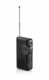 Przenośne radio JVC RA-E311B czarne lekkie 90g Tuner AM/FM
