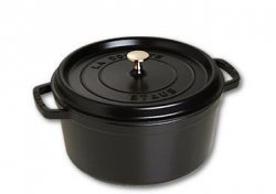 Garnek żeliwny okrągły STAUB 40500-281-0 - czarny 6.7 ltr