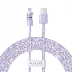 Kabel Baseus Gem 2.4A 2m (fioletowy)