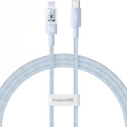 Kabel Baseus Gem USB C-IP 20W 1m (niebieski)