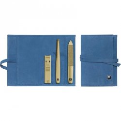 Zestaw do manicure ZWILLING 97720-008-0 Twinox – niebieskie etui, 3 elementy