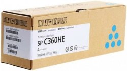Ricoh Toner SP C360HE  408185 Cyan
