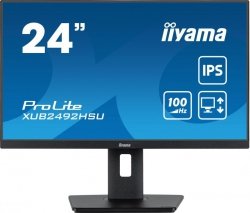 iiyama XUB2492HSU-B6 monitor komputerowy 60,5 cm (23.8) 1920 x 1080 px Full HD LED Czarny