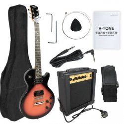 gitara elektryczna V-TONE ESLP39 SB 4/4 Les Paul