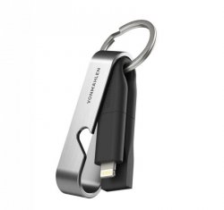 Vonmählen High Six USB C Czarny, Stal nierdzewna