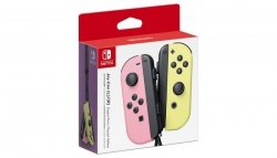 Joy-Con Para Pastelowy różowy / Pastelowy żółty