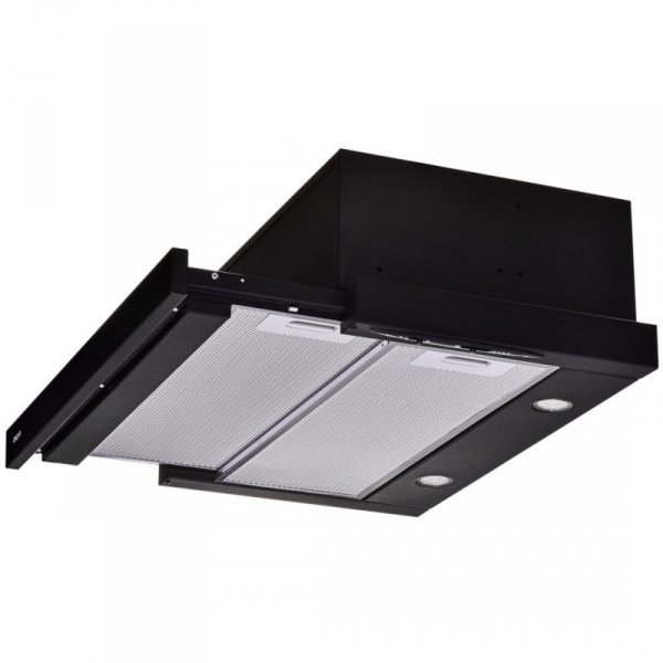 Okap teleskopowy AKPO WK-7 LIGHT ECO 50 CZARNY (podszafkowy)