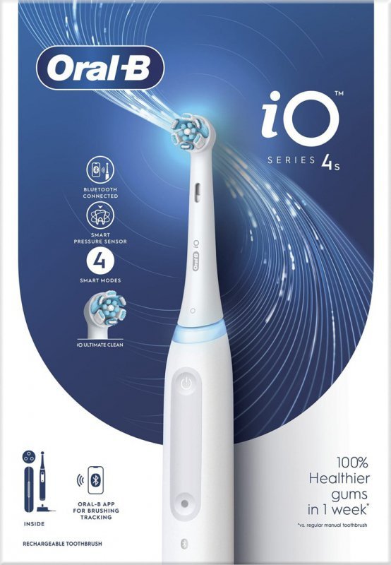 Szczoteczka elektryczna Oral-B iO4s Quite White