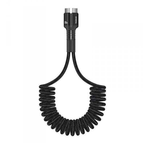 Kabel Baseus Fish-Eye Typ C-Typ C 100W 1m (czarny)