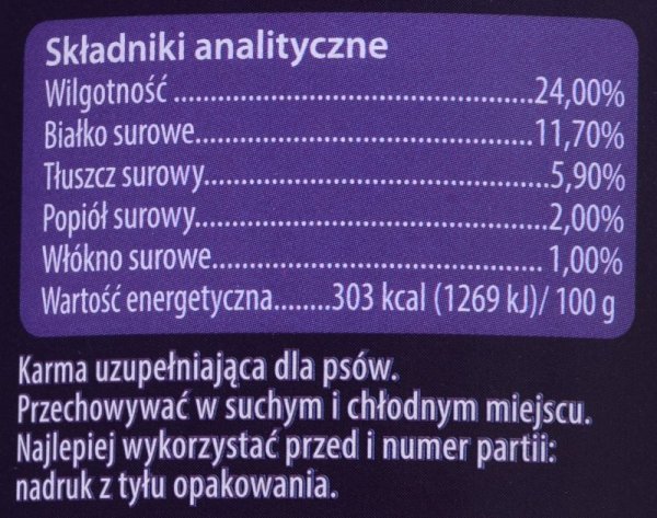 MACED Sport Up! Trenerki z olejem z łososia - przysmak dla psa - 300 g