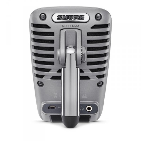 Shure MV51/A - Cyfrowy mikrofon pojemnościowy