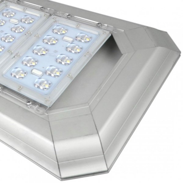POWERNEED SOLARNA LAMPA ULICZNA ATLAS 2000LM, LED X20, PANEL SOLARNY 25.8W, CZUJNIK RUCHU I ZMIERZCHOWY, SREBRNA, SSL32