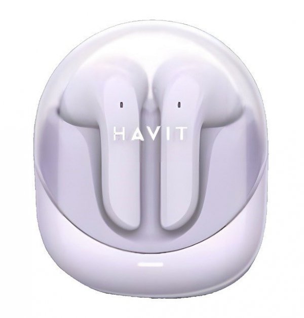 Słuchawki Bluetooth Havit Modern Buds (fiolet)