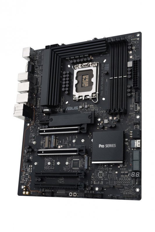 Płyta ASUS Pro WS W680-ACE W680 (LGA 1700) ATX motherboard, 2x PCIe 5.0, 3x PCIe 4.0, 3x PCIe 4.0 M.2 slots, 2x USB 3.2 Gen 2, 4