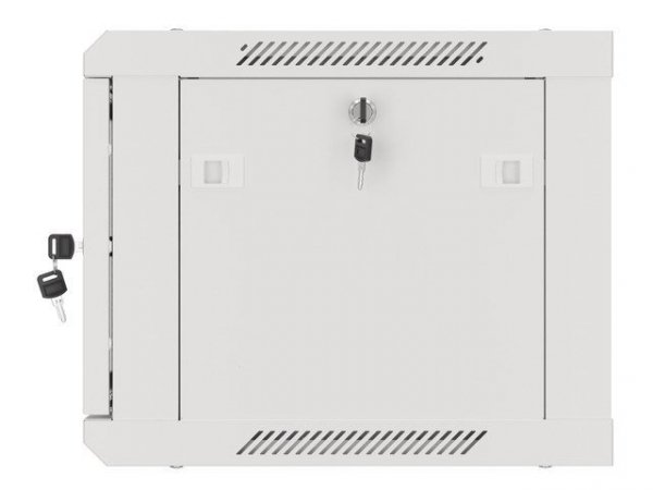 LANBERG SZAFA WISZĄCA RACK 19&quot; 6U 600X450 DRZWI METALOWE SZARA (FLAT PACK) WF01-6406-00S