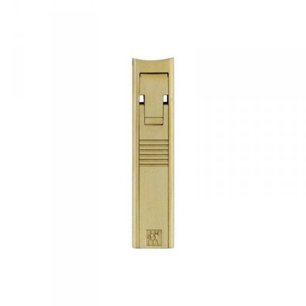 Zestaw do manicure ZWILLING Twinox Gold Edition 97748-004-0 – czarne skórzane etui 5 elementów - czarny