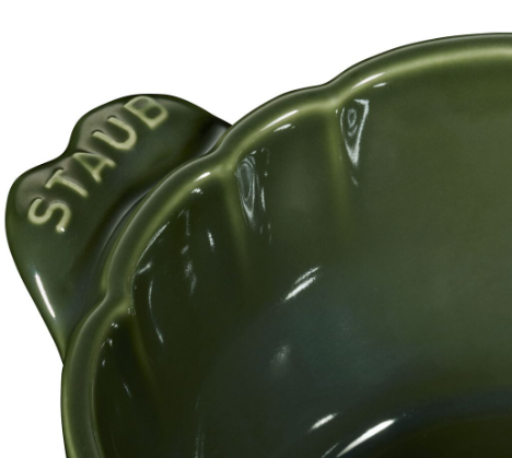 Mini Cocotte ceramiczny okrągły karczoch STAUB 40500-326-0 - zielony 470 ml