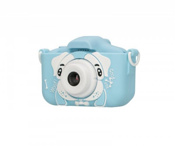 Extralink Aparat cyfrowy Kids Camera H28 Dual Niebieski 1080P 30fps, wyświetlacz 2.0&quot;