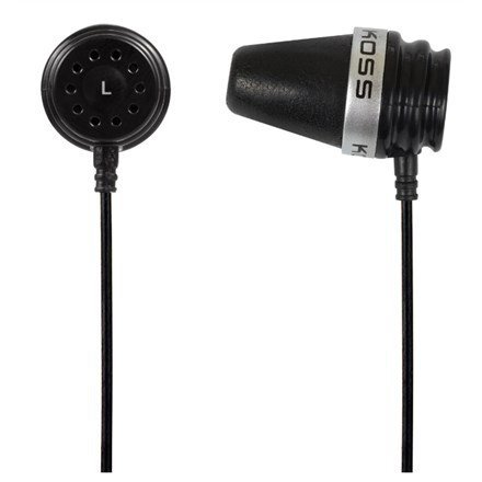 Koss IN THE EAR EARBUDS Słuchawki Przewodowa Douszny Muzyka Czarny