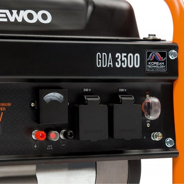 Agregat prądotwórczy 3,2 Kw 230V GDA3500  DAEWOO