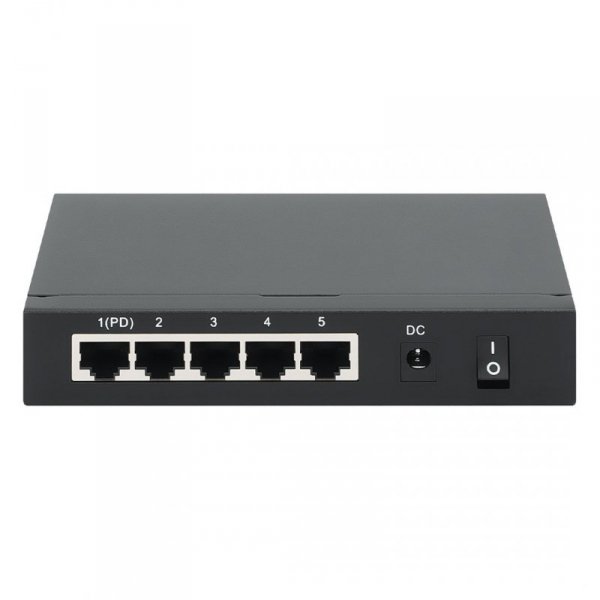 INTELLINET SWITCH GIGABIT 5XPOE PASSTHROUGH ZASILANY POE LUB AC, 68W 561082