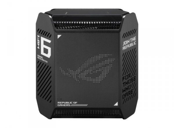ASUS ROG Rapture GT6 AX10000 AiMesh 1 Pack Tri-band (2.4 GHz/5 GHz/5 GHz) Wi-Fi 6 (802.11ax) Czarny 4 Wewnętrzne