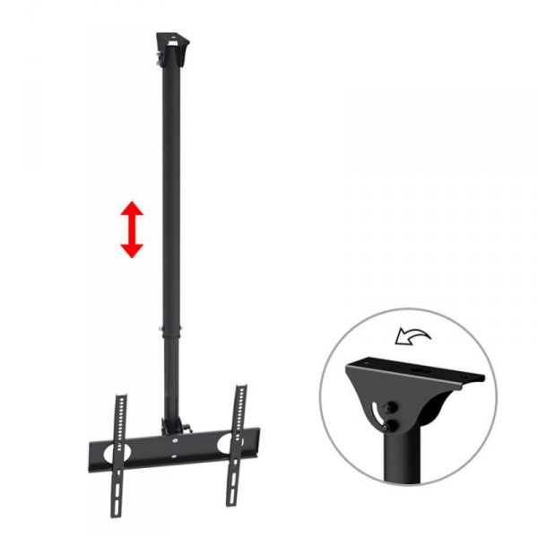 Uchwyt ścienny do telewizora Maclean MC-631 (sufitowy, Uchylny; 32&quot; - 55&quot;; max. 50kg)