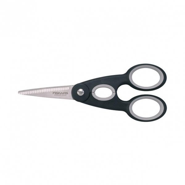 Fiskars 1003034 nożyczki kuchenne 220 mm Szary, Stal nierdzewna Uniwersalne