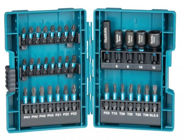 Zestaw końcówek IMPACT BLACK 35 szt. B-66880 MAKITA