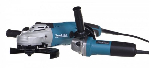 Zestaw szlifierek kątowych elektr. MAKITA DK0053 (GA9020 + 9558HNR)