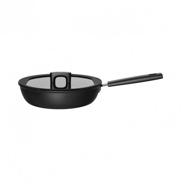 FISKARS PATELNIA SZEFA KUCHNI 28 cm  Z POKRYWKĄ HARD FACE