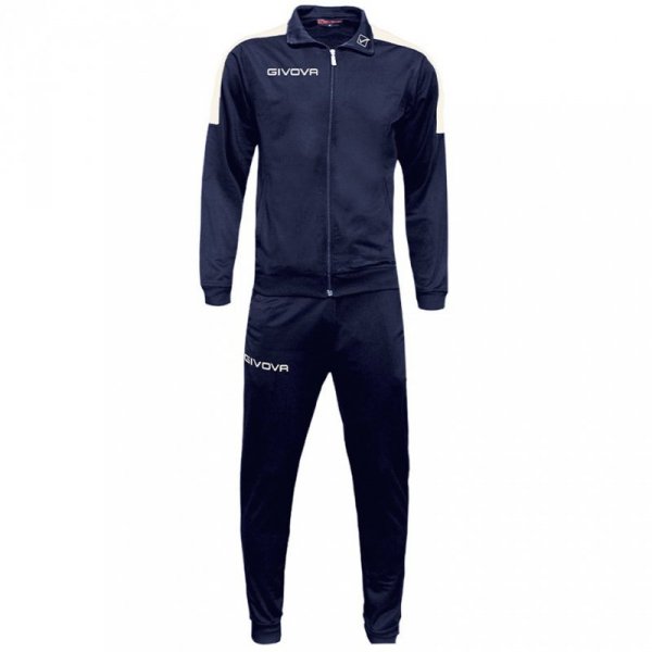 Dres Givova Tuta Revolution granatowo-biały TR033 0403 S