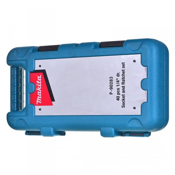 Zestaw bitów i nasadek z uchwytem MAKITA P-90283 40el. w walizce