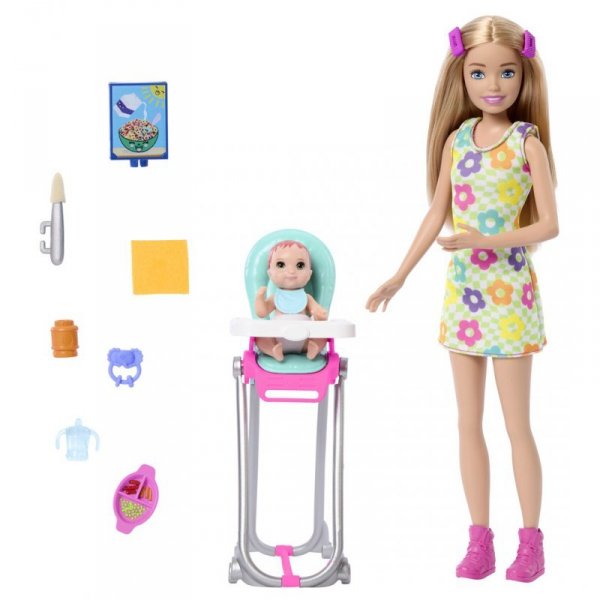 Lalka Barbie Skipper Babysitters Inc. HTK35