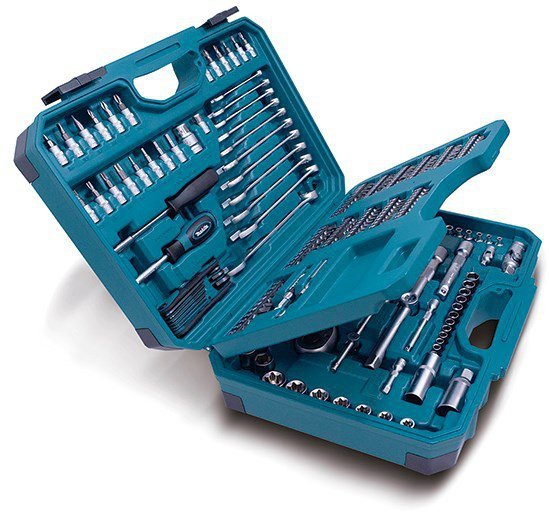 Makita E-10883 zestaw kluczy i narzędzi 221 przyb.