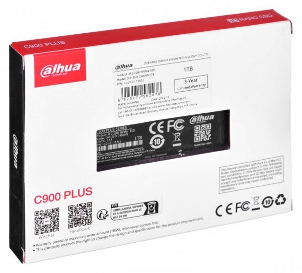 Dysk SSD DAHUA C900plus 1TB PCIe Gen3