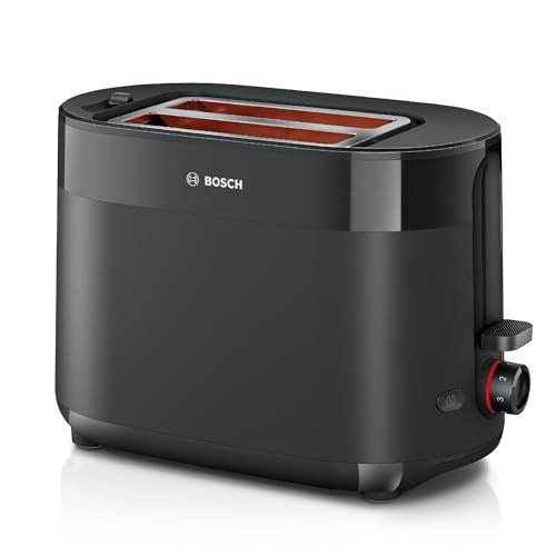 Bosch TAT2M123 toster 2 kaw. 950 W Czarny