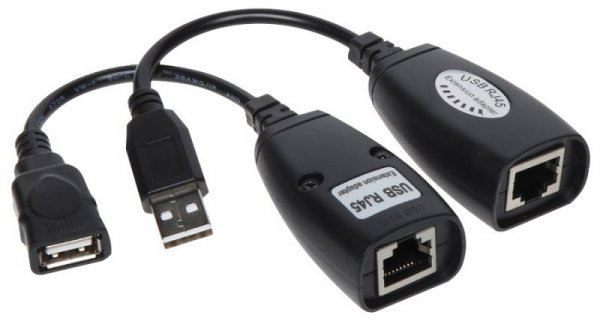 Genway USB-EX-50 huby i koncentratory USB 2.0 Czarny