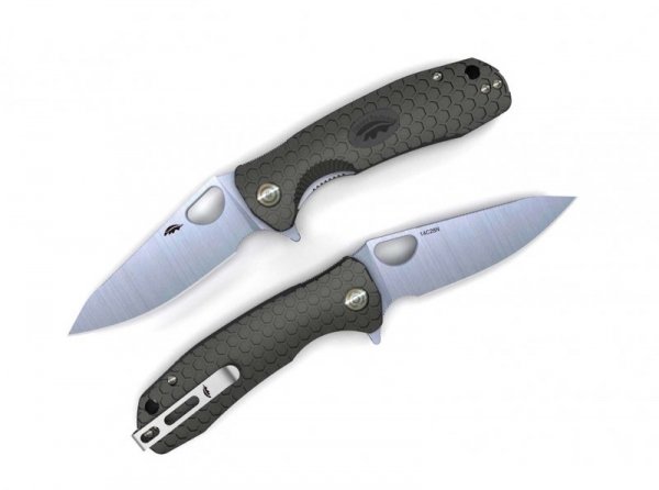 Nóż Honey Badger Leaf 14C28N Small Black