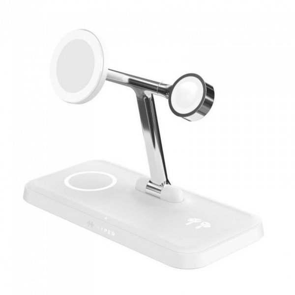 Stacja ładująca HyperJuice Qi2 4 w 1/Charging Stand - White