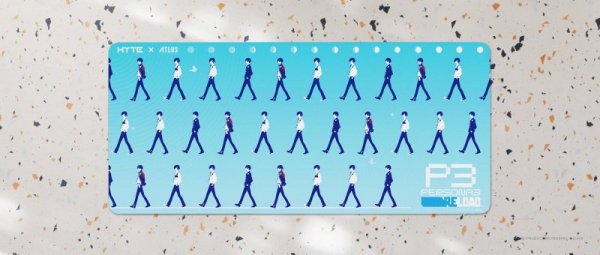 Podkładka Hyte Persona 3 Deskpad Edition - Walking