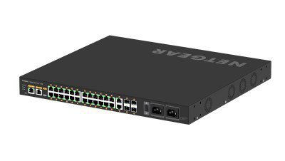 NETGEAR GSM4230UP switch zarządzalny L2/L3 Gigabit Ethernet (10/100/1000) Obsługa PoE 1U Czarny