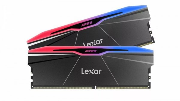 Pamięć Lexar z radiatorem i podświetleniem RGB | ARES | 48 GB | Pamięć DDR5 | 8000 MHz | Komputer PC/serwer | Nr wpisu do rejest